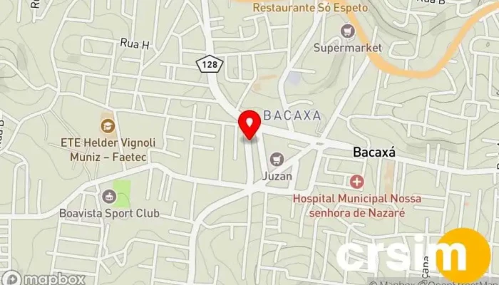 mapa de Loren Lingerie Loja de lingerie em Saquarema