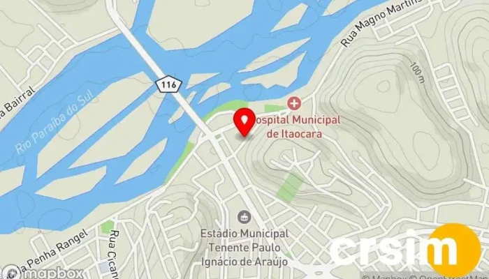mapa de Lotérica Itaocara Casa lotérica em Itaocara