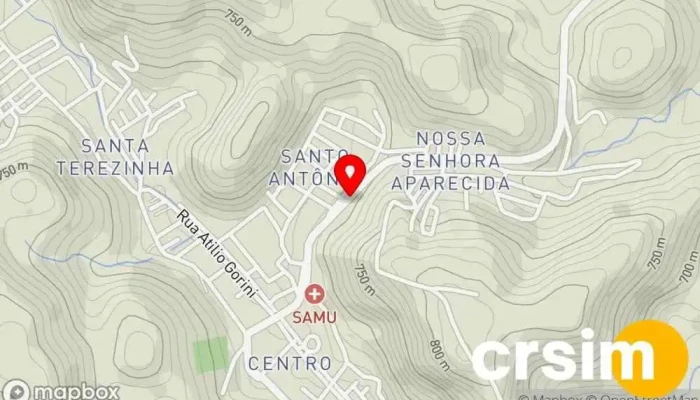 mapa de Lúcio Supermercado em Varre-Sai - RJ