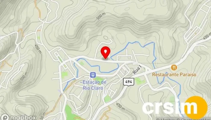 mapa de Lug Material de Construção Loja de materiais de construção em Rio Claro
