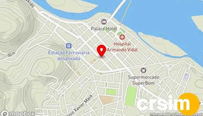 mapa de LUXX multimarcas Loja de Roupa em São Fidélis