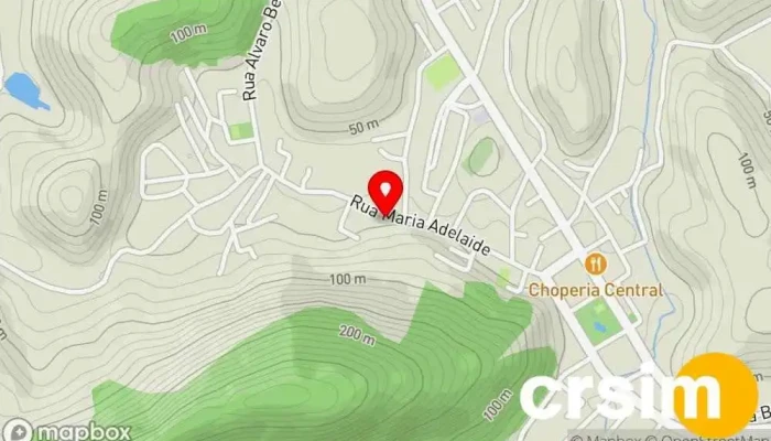 mapa de M J Fidalgo Loja em Conceição de Macabu