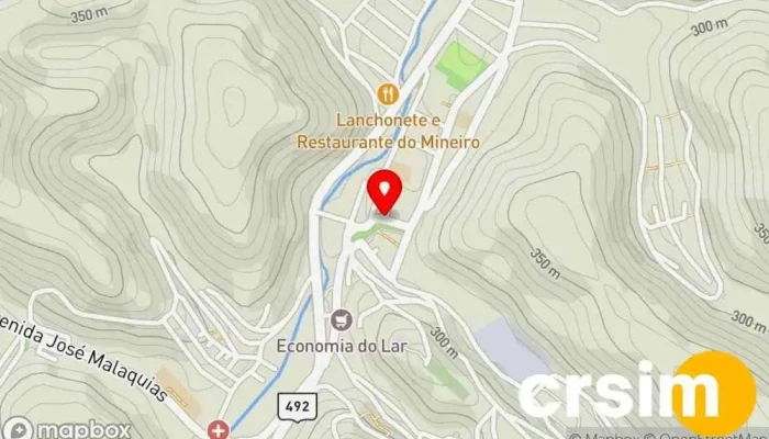 mapa de Macuco  em Macuco