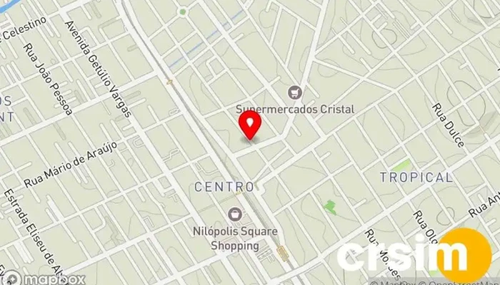 mapa de Mais Bela Cosméticos Perfumaria em Nilópolis