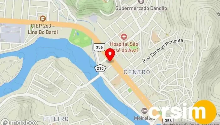 mapa de Mak's Loja de calçado em Itaperuna