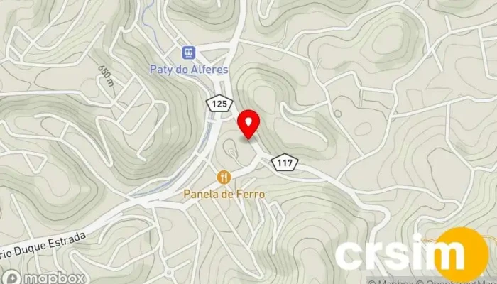 mapa de Mamix Produtos Naturais Loja em Paty do Alferes