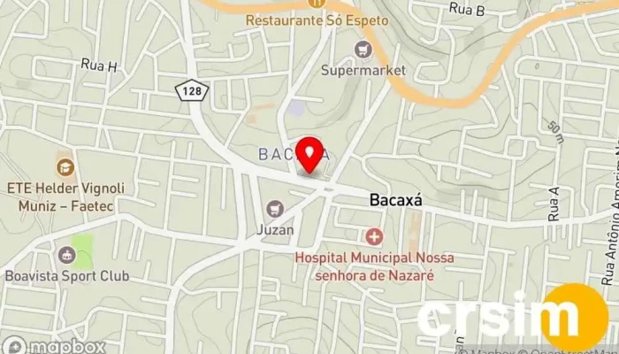 mapa de Marcantte Modas | Loja de roupa feminina em Bacaxá Loja de Roupa em Saquarema