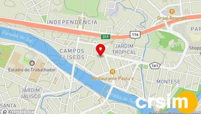 mapa de Marcka Livre Moda Feminina Loja de Roupa em Resende