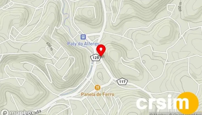 mapa de Maria Fricotty Loja de moda feminina em Paty do Alferes