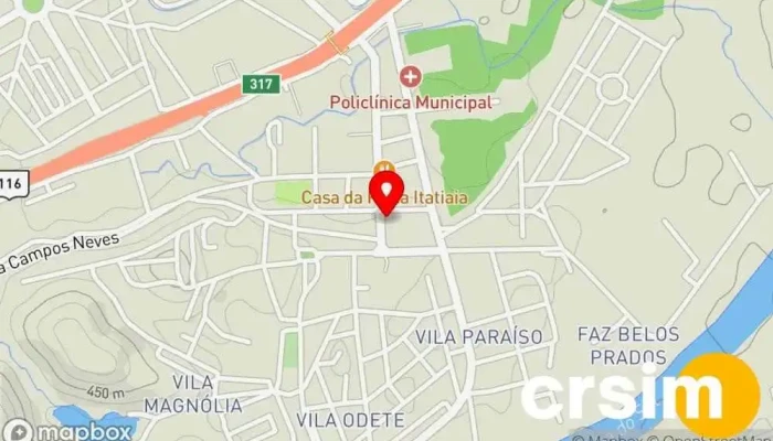 mapa de Maria Lu Loja de Roupa em Itatiaia