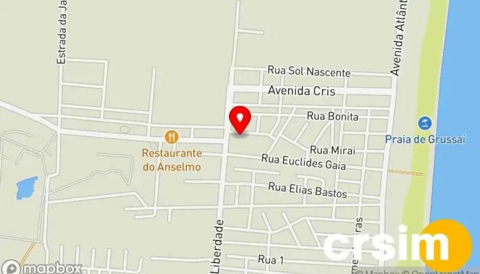 mapa de Maria Valentina Loja de Roupa em São João da Barra