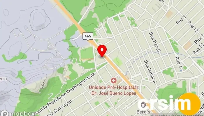 mapa de Marlene Armarinho Armarinho em Seropédica