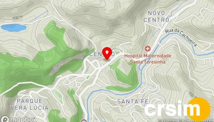 mapa de Massacri Moda Masculina Loja de moda masculina em São José do Vale do Rio Preto