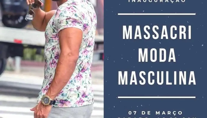 Massacri Moda Masculina -  Tudo - São José Do Vale Do Rio Preto