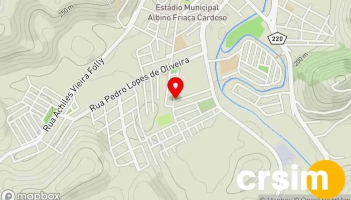mapa de Material de Construção São Jorge Loja de materiais de construção em Porciúncula