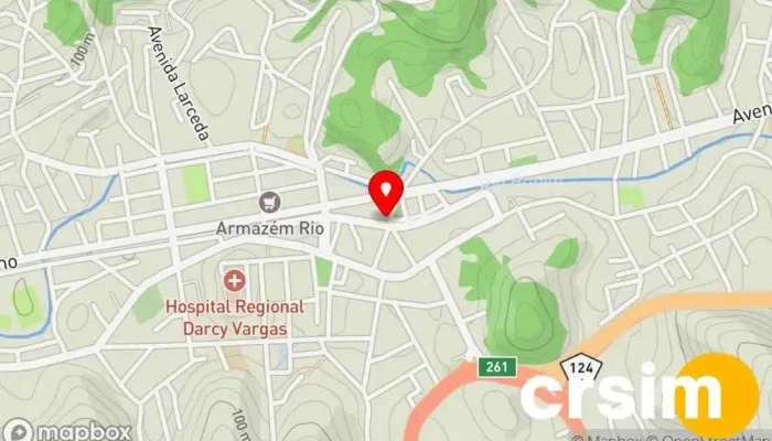 mapa de Materias de Construção Rio Vermelho Loja de materiais de construção em Rio Bonito
