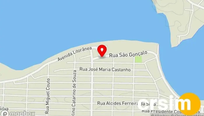mapa de Mateus Modas Loja de Roupa em Saquarema