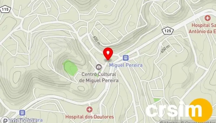 mapa de Mazza Store Loja de moda feminina em Miguel Pereira