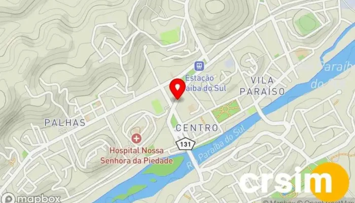 mapa de Mazza Store Loja de Roupa em Paraíba do Sul
