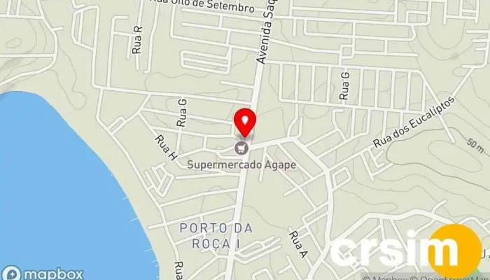 mapa de Mce Boutique Dos Orixás Loja de artigos religiosos, Butique em Saquarema