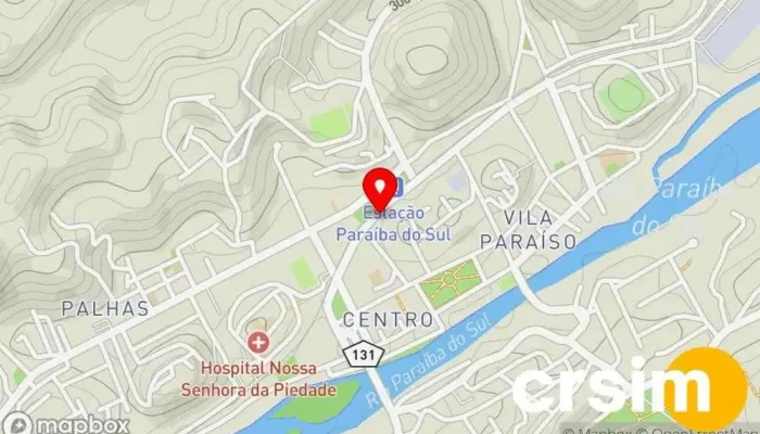mapa de Meet Informática E Papelaria Papelaria em Paraíba do Sul