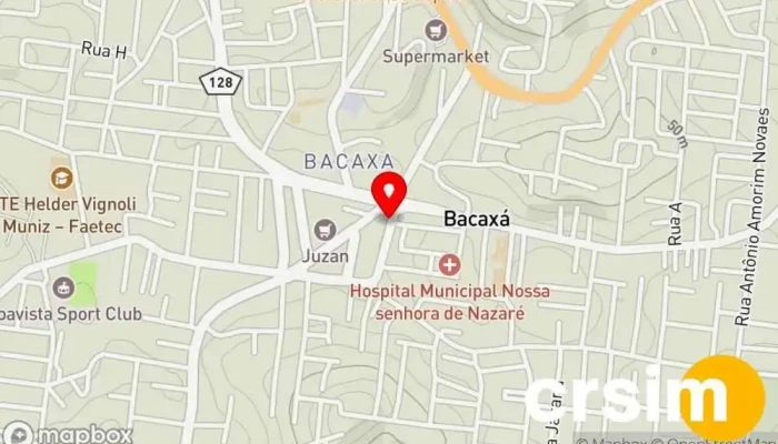 mapa de Mega modasaqua Loja de Roupa em Saquarema