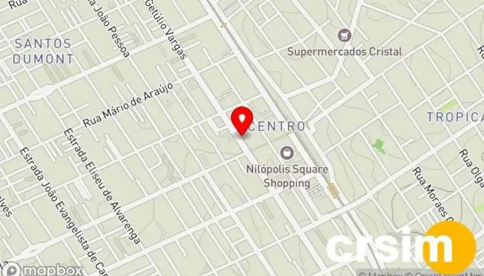 mapa de Melhor das Casas Loja de artigos domésticos em Nilópolis