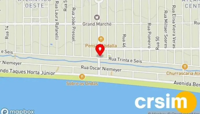 mapa de Menor da Casa Moda Loja de roupas de praia em Maricá
