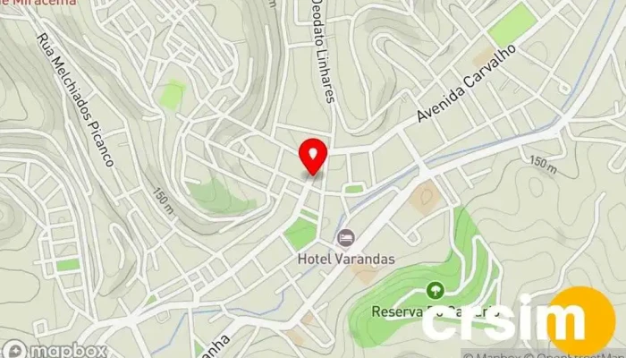 mapa de Mepi Boutique Butique em Miracema