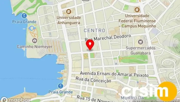 mapa de Mercadão de Niterói Loja de artigos religiosos em Niterói