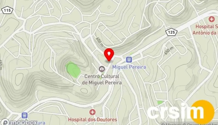 mapa de Mercado dos Móveis Loja de móveis em Miguel Pereira