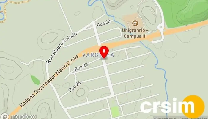 mapa de Mercado Machado Supermercado em Silva Jardim