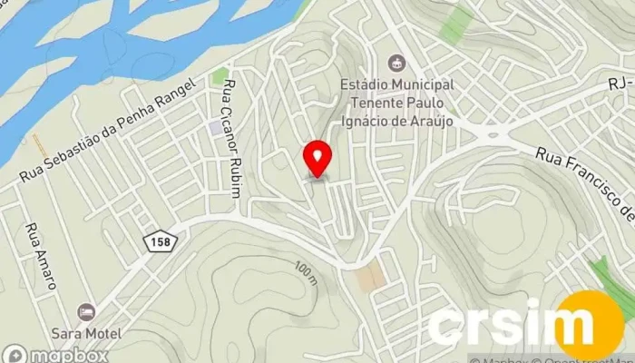 mapa de Mercado Providencia Itaocara Supermercado em Itaocara