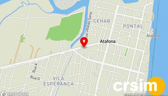 mapa de Merci Loja de Roupa em São João da Barra