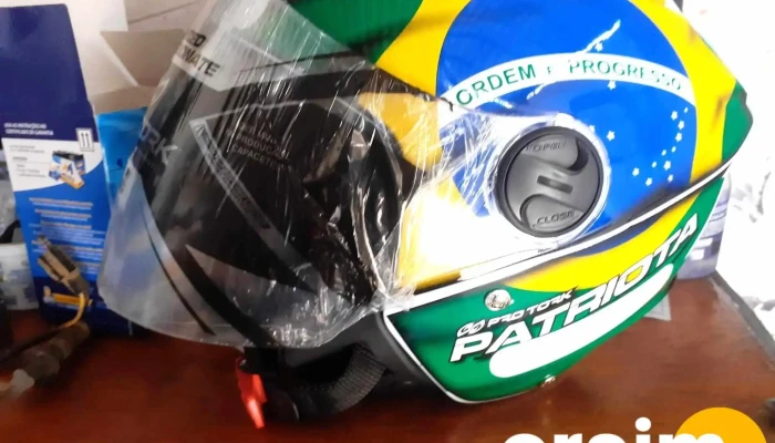 Metal Motos -  Capacete Motociclistico - Santa Maria Madalena
