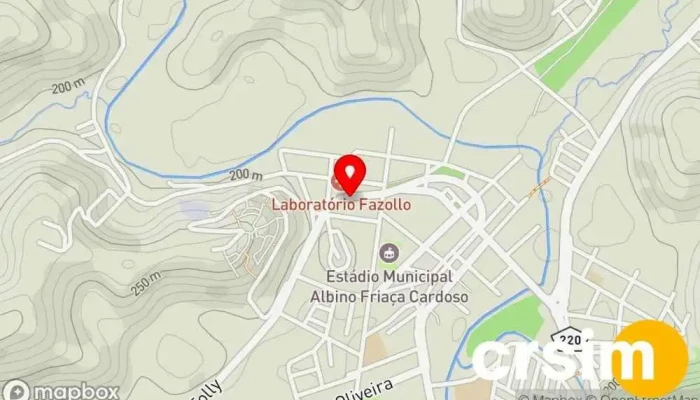 mapa de Mid festas Loja de artigos para festas em Porciúncula