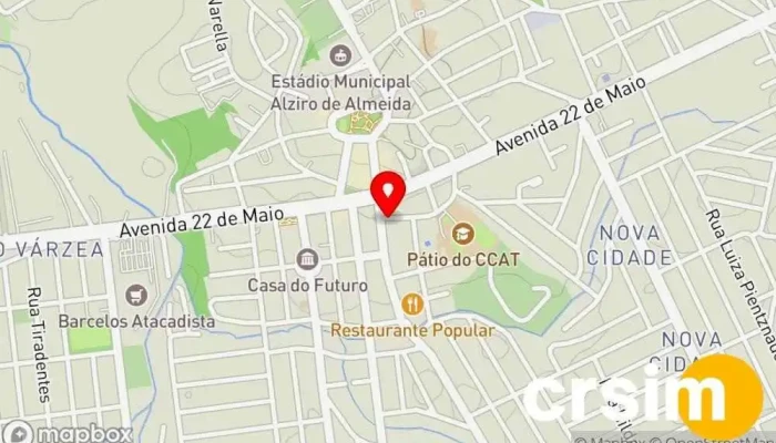 mapa de Mil e Uma Sapatilhas Itaboraí Loja de calçado em Itaboraí