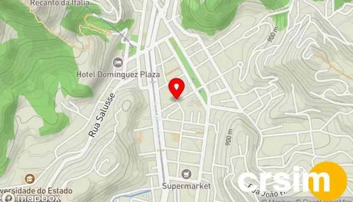 mapa de Mini Príncipe moda Loja de Roupa em Nova Friburgo