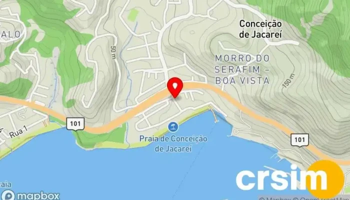 mapa de MIRA BAZARE MODAS Loja de Roupa em Mangaratiba
