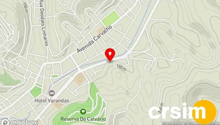 mapa de Miranda Fashion RJ Loja de Roupa em Miracema