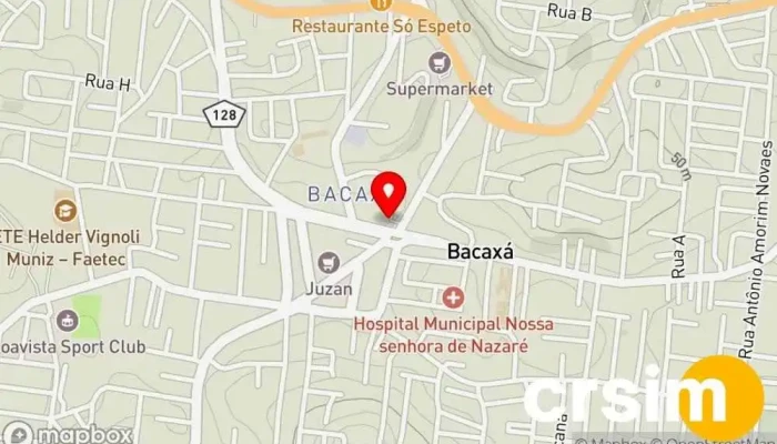 mapa de Miss Letier Boutique Sex Shop, Loja de lingerie, Fornecedor de equipamentos de fisioterapia, Loja de produtos de higiene em Saquarema