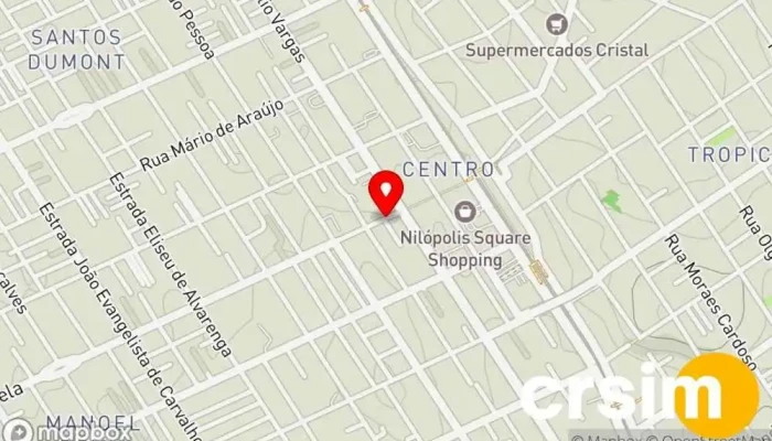 mapa de Mistura Chique Plus Size Loja de roupas com tamanhos especiais em Nilópolis