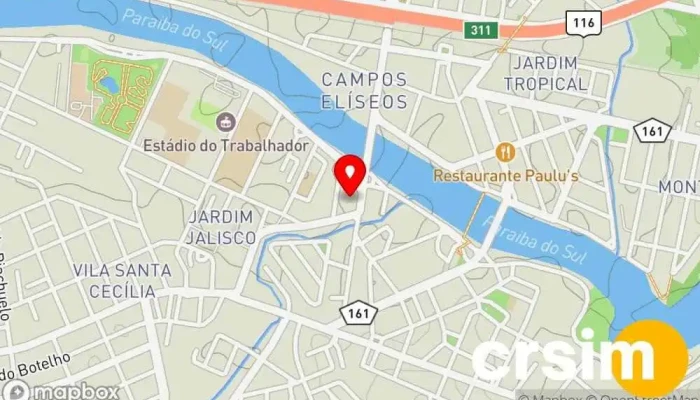 mapa de MIX BRASIL Loja de moda feminina em Resende