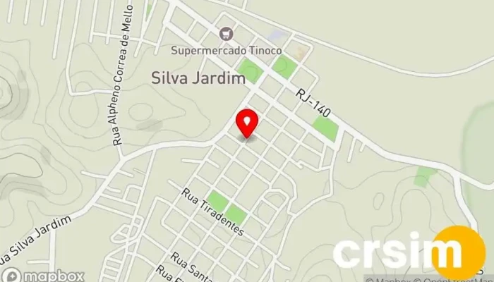 mapa de MOÇA BONITA MODA E ACESSÓRIOS Loja de Roupa em Silva Jardim