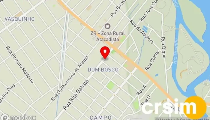 mapa de Mocinha Biju Joalheria especializada em itens personalizados em Seropédica