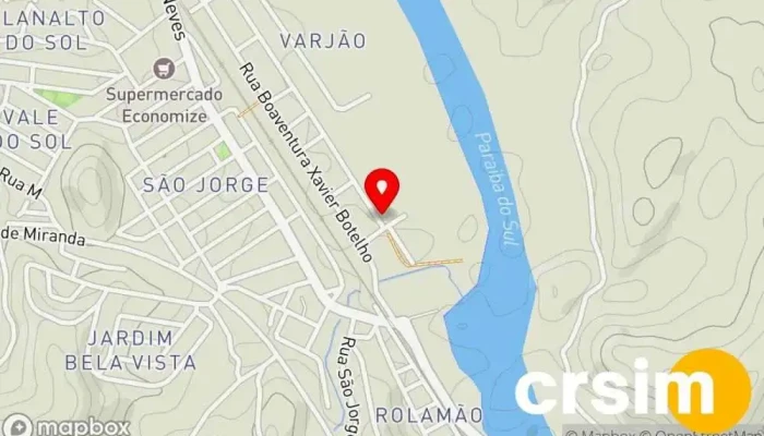 mapa de Modamais Loja de Roupa em Pinheiral