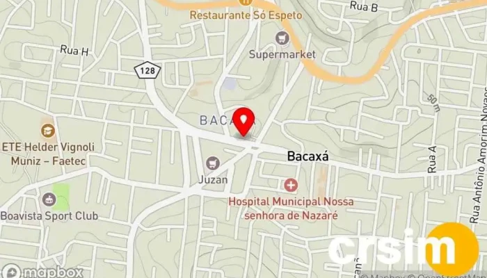mapa de Monique By Rio Loja de Roupa em Saquarema