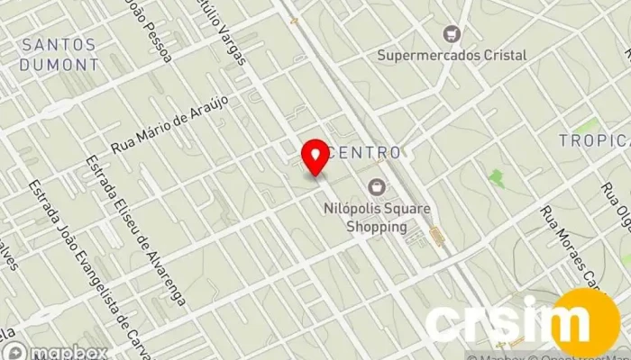 mapa de MORENA NUDE NILÓPOLIS Loja de Roupa em Nilópolis