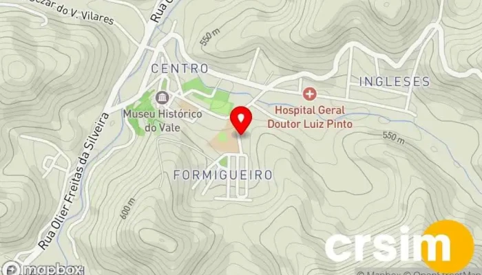 mapa de MR Materiais de Construção Loja de materiais de construção em Rio das Flores