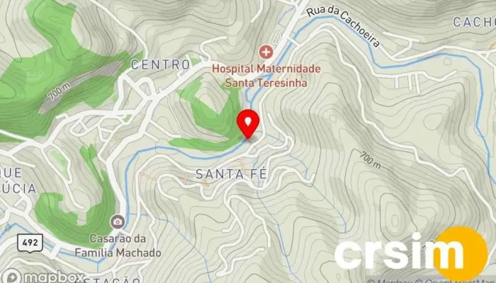mapa de Mundo da Moda Loja de Roupa em São José do Vale do Rio Preto